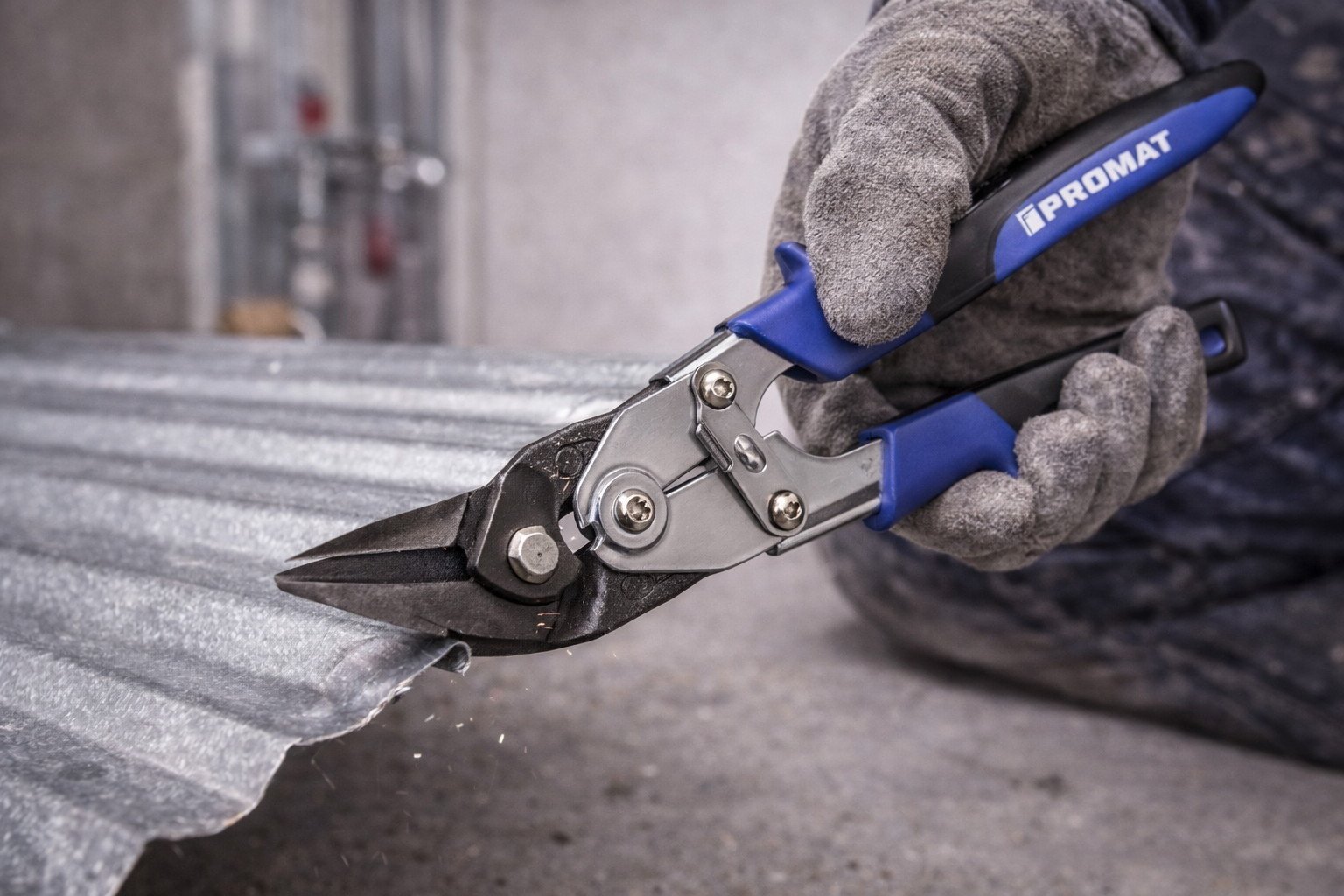 Blechschere Länge 260 mm rechts