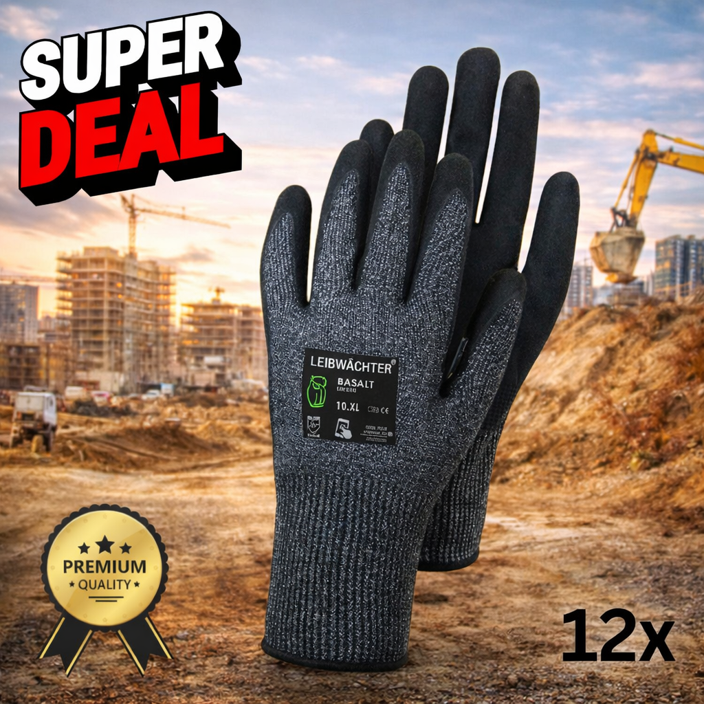 12 x Arbeitshandschuh Premium