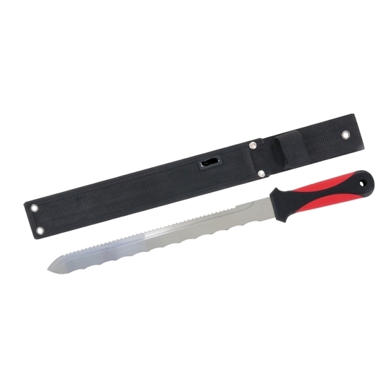 Dämmstoffmesser lang Edelstahlklinge