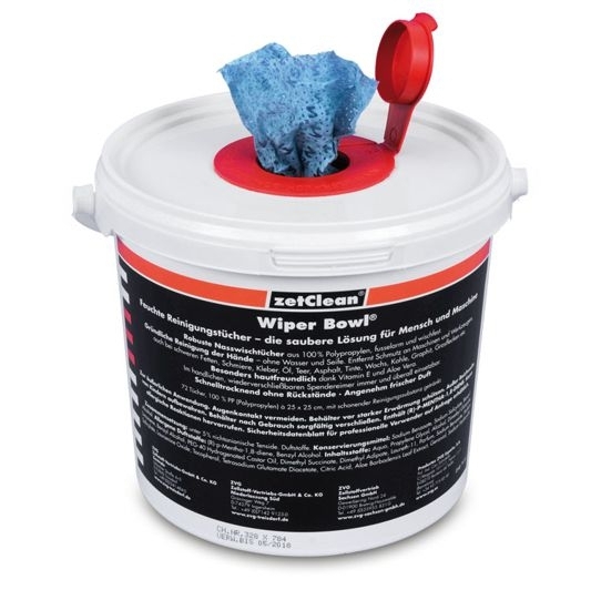 Wiper Bowl Polytex im Spendereimer je 72 Tücher