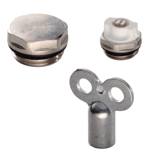 Platten-Entlüftungsstopfen 1/2" drehb.