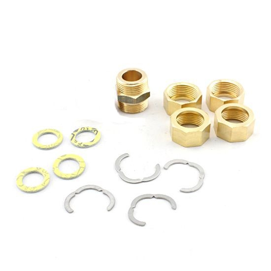 Inox Wellrohr Fittingssatz