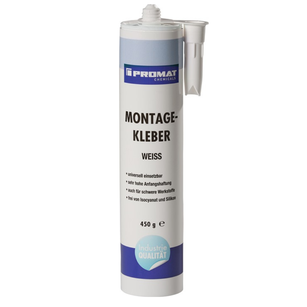 Montagekleber Profi weiß 450g Kartusche PROMAT