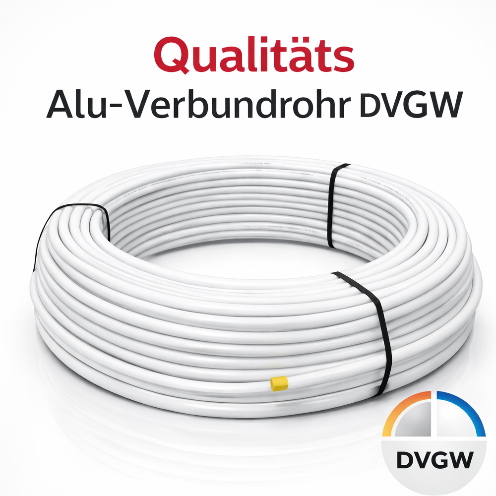 Quailitäts Alu-Verbundrohr mit DVGW