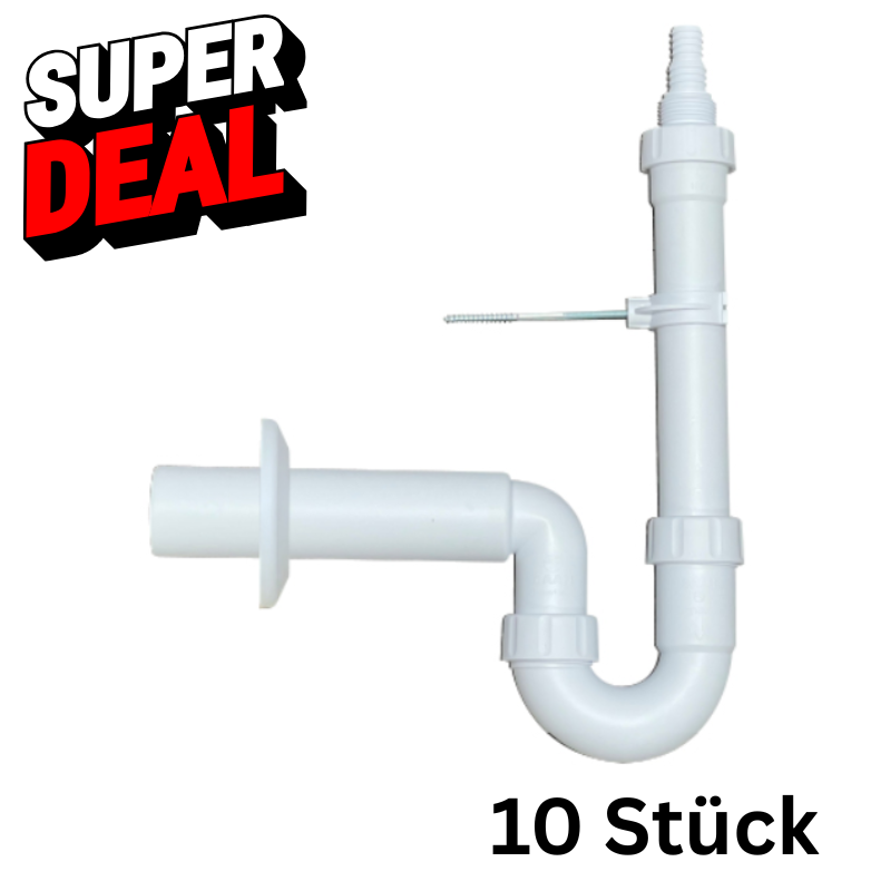 10 xGeräte - Röhrengeruchverschluss 1 1/2" DN 50