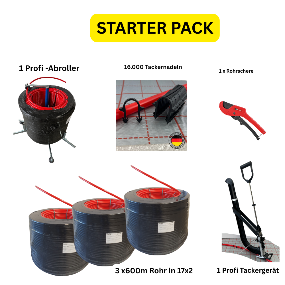 STARTER PACK Fußbodenheizung Deluxe