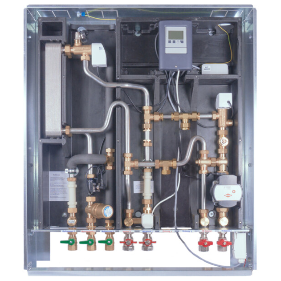 UP Wohnungsstation BE-HF M, Edelstahl-PWT