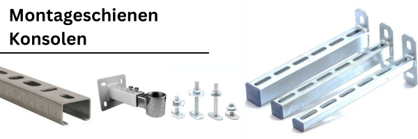 Schienen / Konsolen
