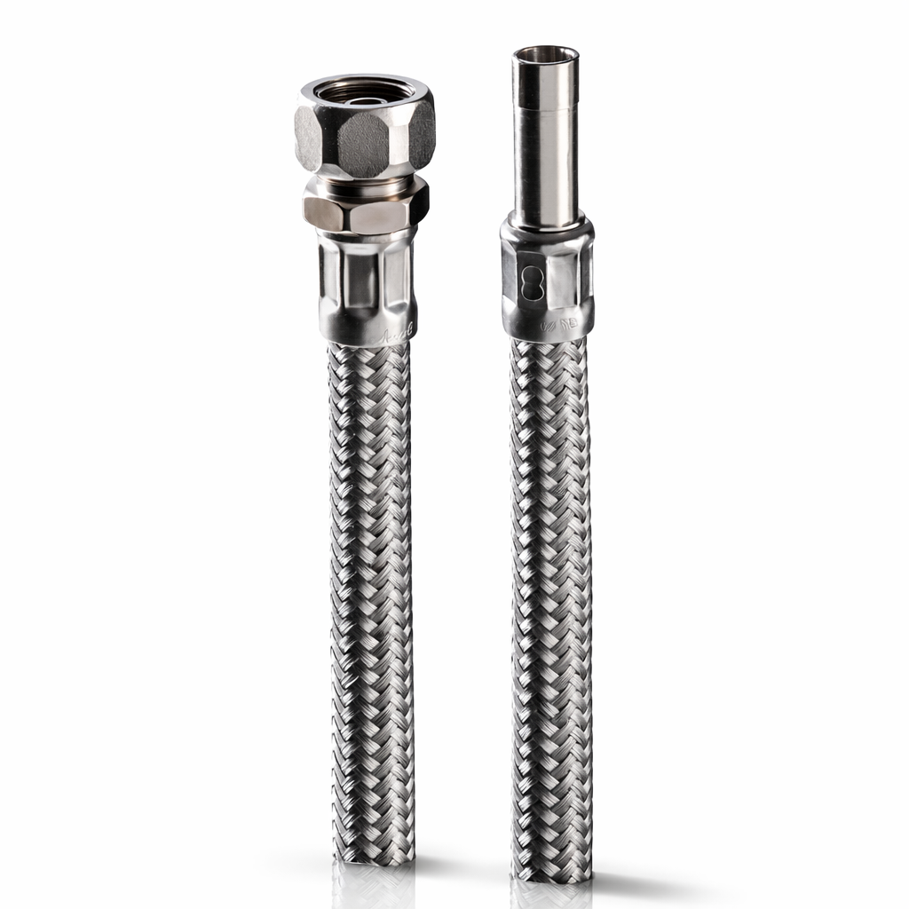 Flexib.Schlauch 300mm Edelst.10mmx3/8"