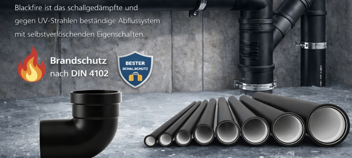 BLACKFIRE Schallschutzrohr