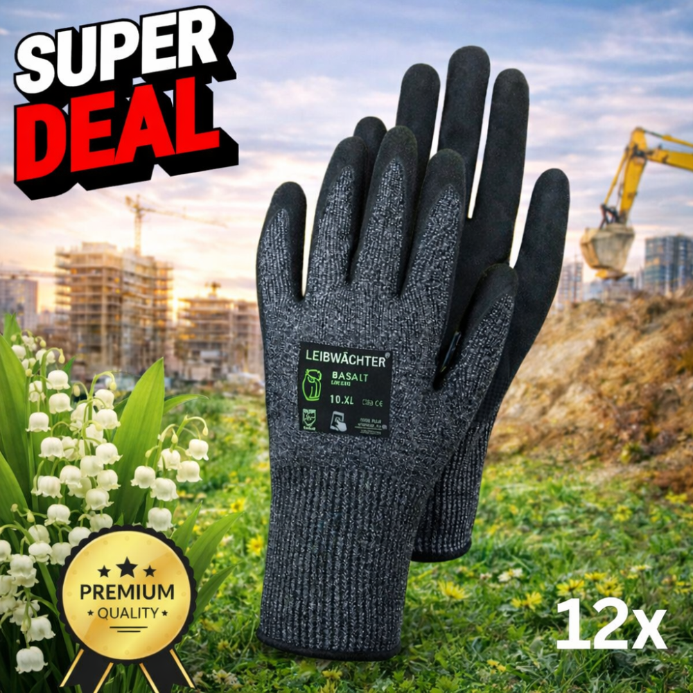 12 x Arbeitshandschuh Premium