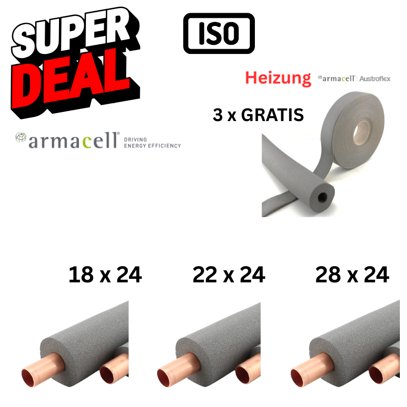 Kautschuk 100% PACK inkl 3 Klebebänder GRATIS