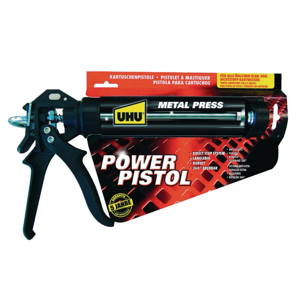 UHU POWER PISTOL MET 360 Grad drehb.