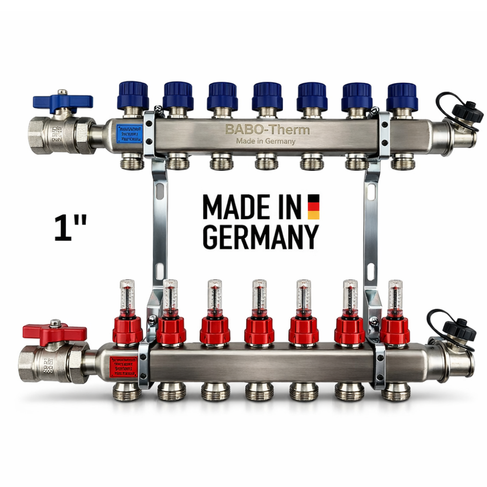BABOTherm Komfort Edelstahlverteiler 1"