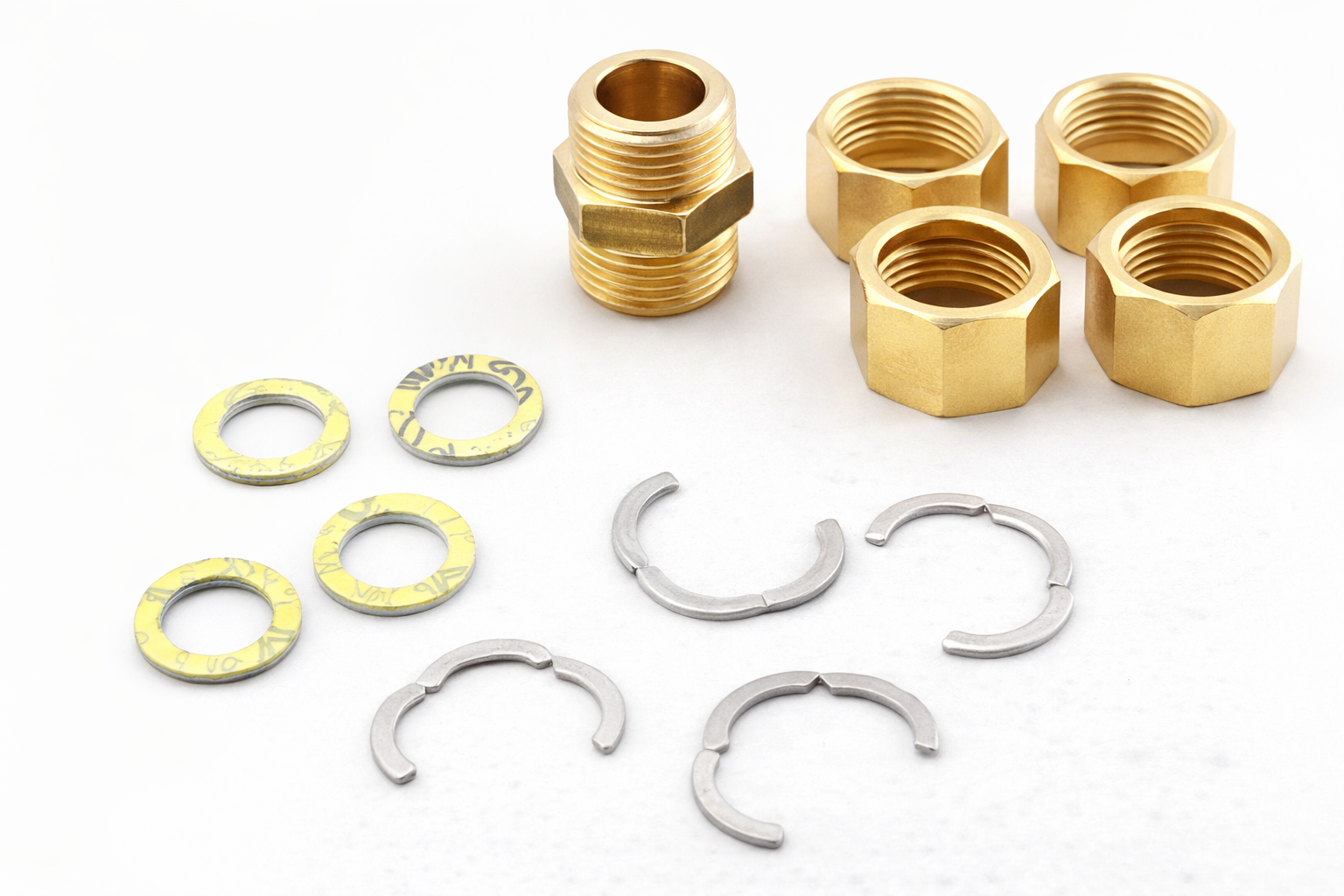 Inox Wellrohr Fittingssatz