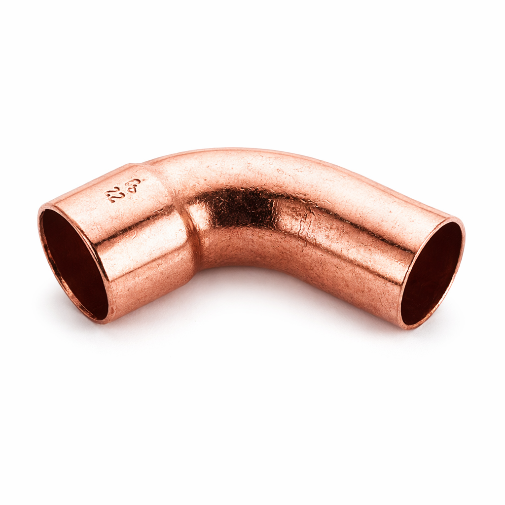 Kupfer Löt Bogen ia 45°