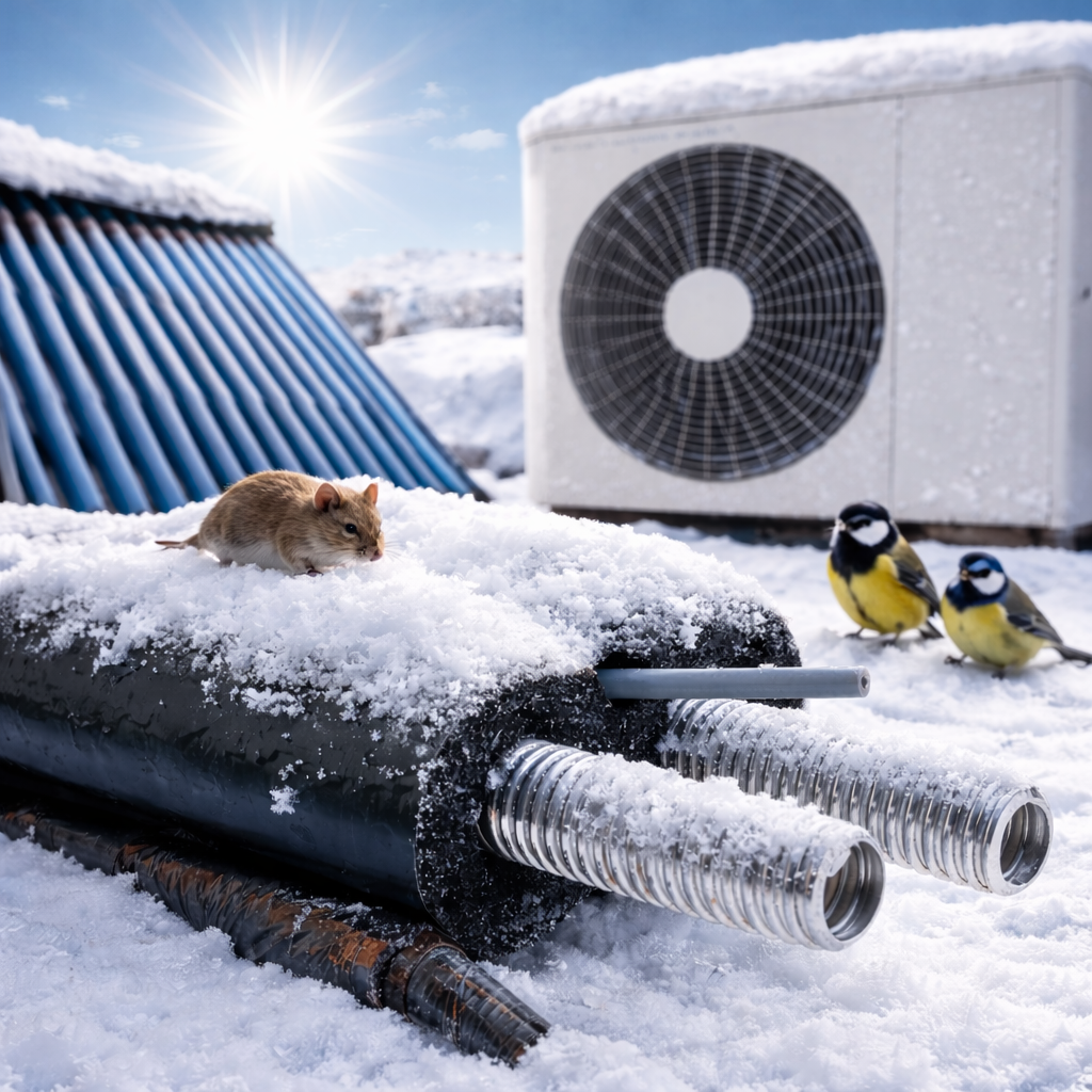 BABO TwinDuo Wellrohr mit Fühlerkabel
