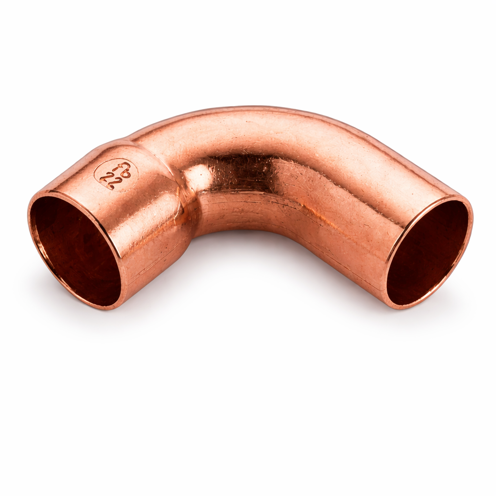 Kupfer Löt Bogen ii 90°