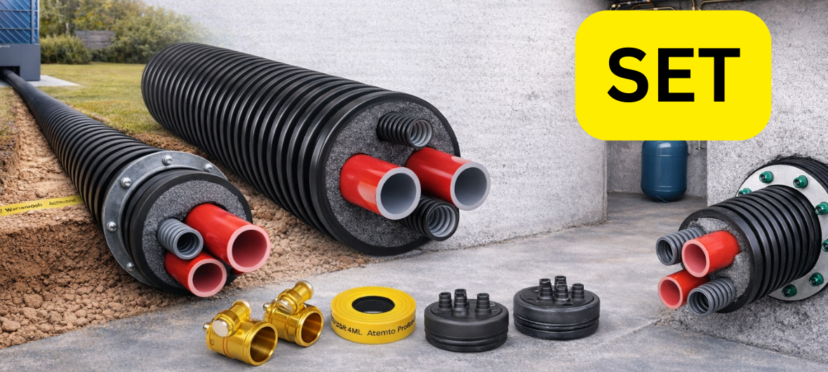 BABO Wärmepumpen SET