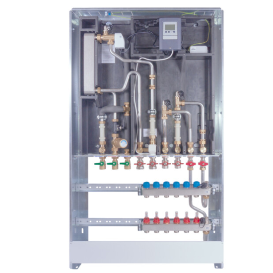 AP Wohnungsstation BE-WP4 XL, Edelstahl-PWT