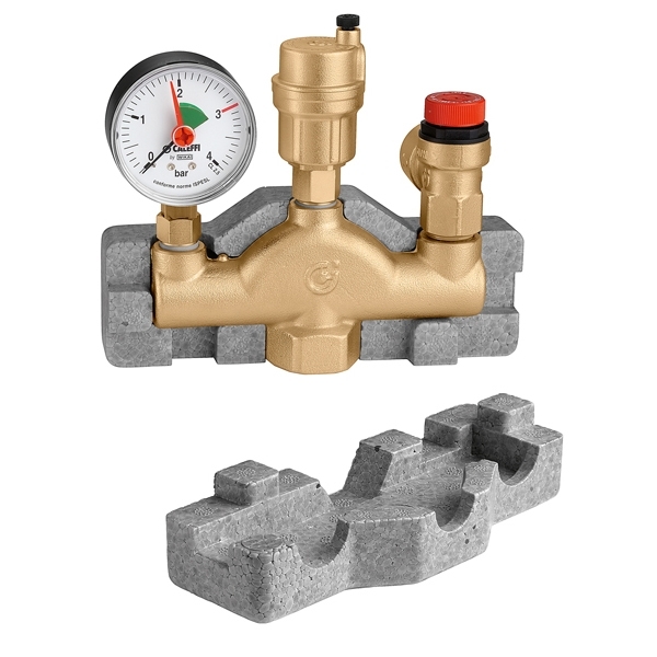 Kesselgruppe mit Isolierung bis 50 kW, 3bar, 1" IG