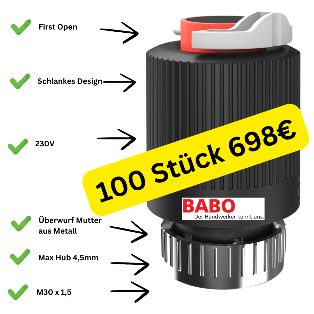 BABO Komfort Stellantrieb 230V