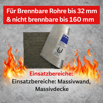 Brandschutzplatte UBAFlex