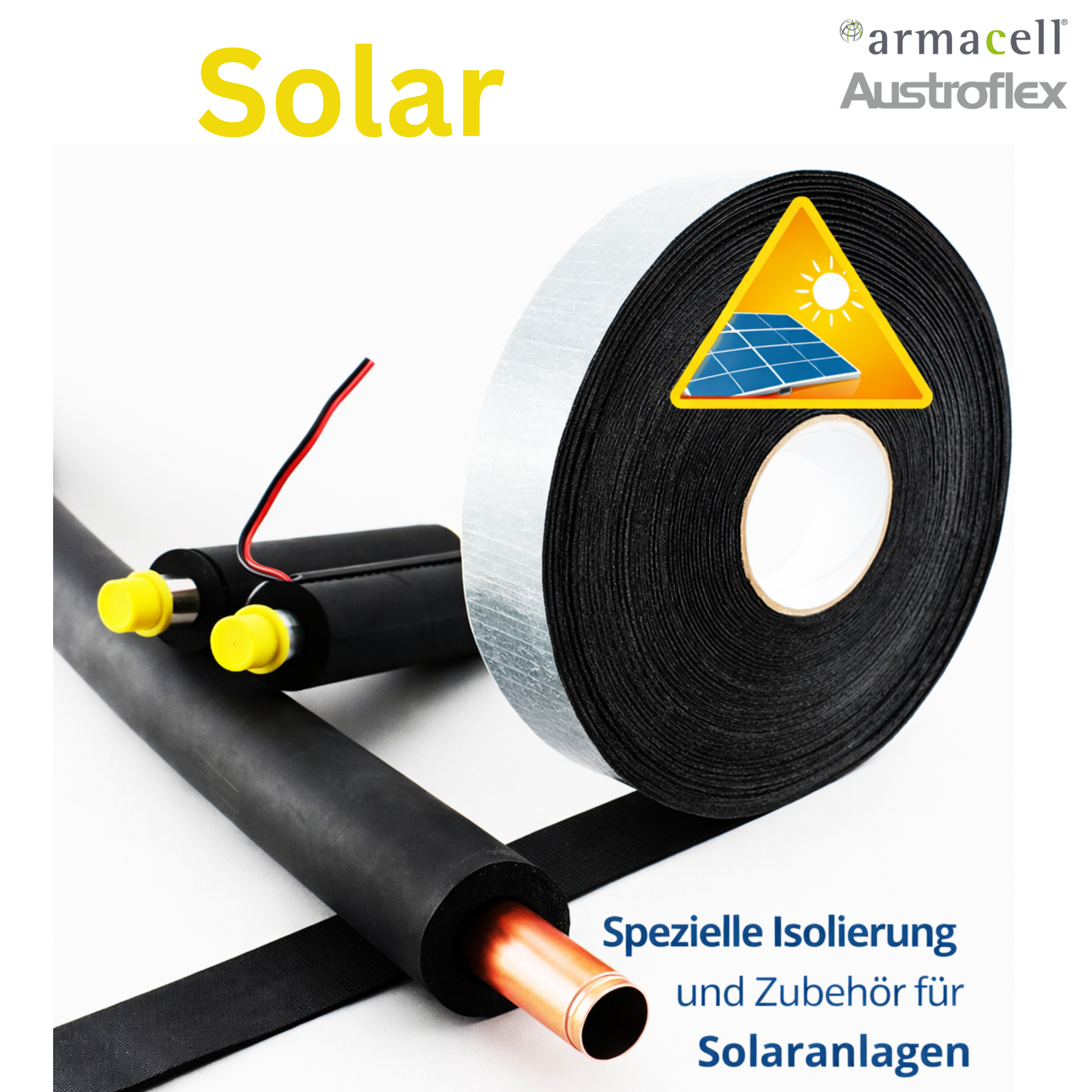 Kautschuk Klebeband für Solar  50mmx15mx3mm