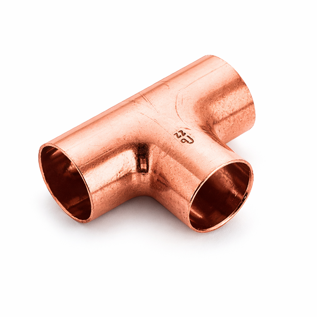 Kupfer Löt T-Stück