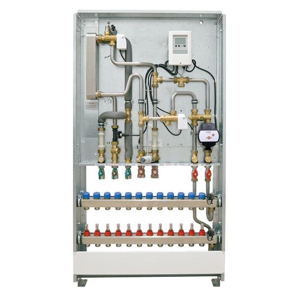 Wohnungsstation BM-F XL Edelstahl PWT/UP Schrank