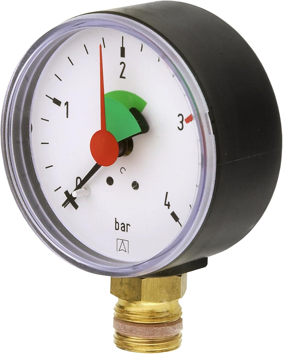 Manometer 0-4 bar, 3/8 Zoll