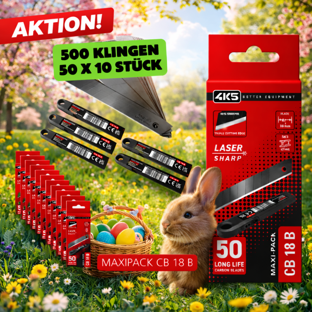500 x MAXIPACK Black-Klingen CB18B ( 50 x 10)