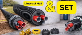 Wärmepumpenrohr PE Rohre