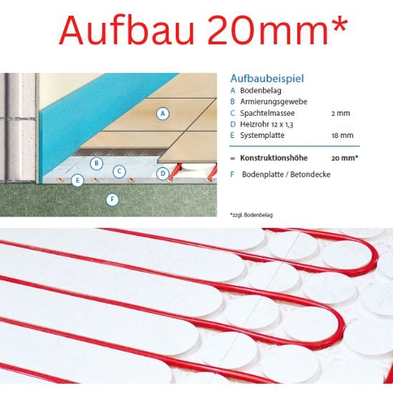 Klimalängsplatte 1.000 x 620 x 18 mm