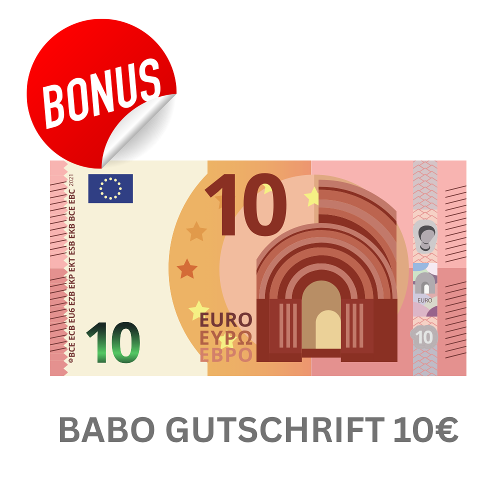 BABO GUTSCHRIFT 10€