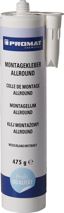 Montagekleber Allround weiß 475g