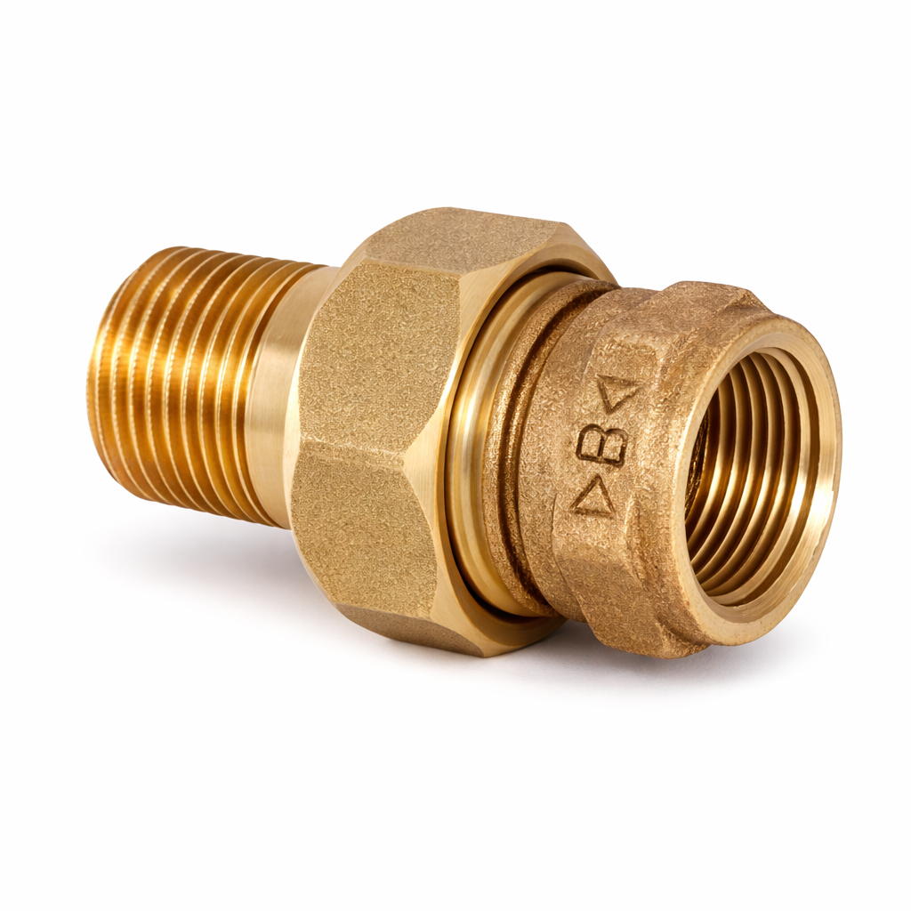 Rotg. Rohrverschr. flach dichtend i/a