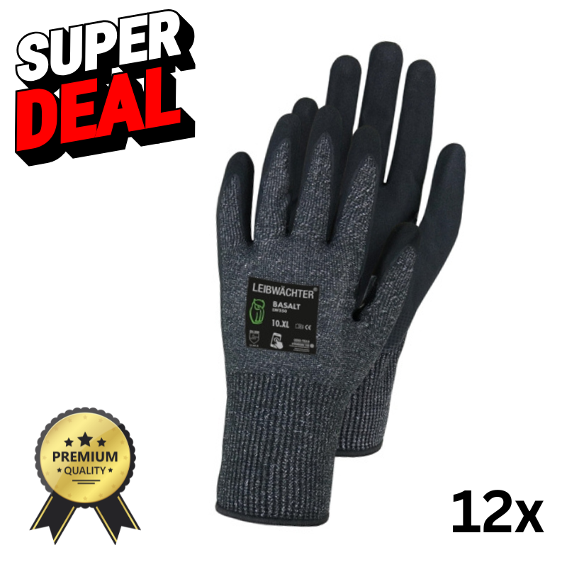 12 x Arbeitshandschuh Premium