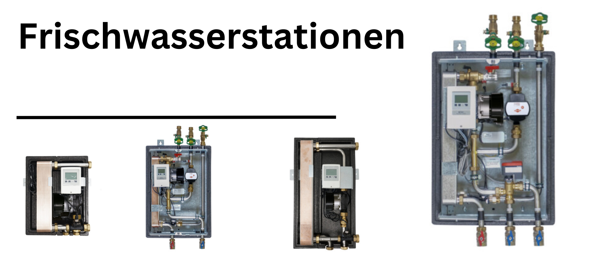 Frischwasserstationen