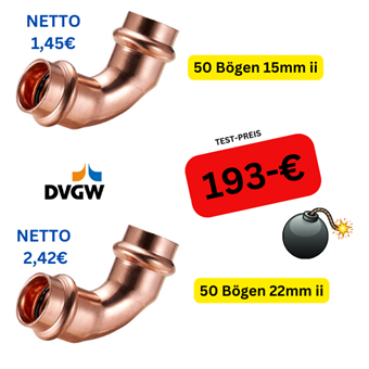KupferPress Test Pack Bögen 50 x15ii und 50 x 22ii 