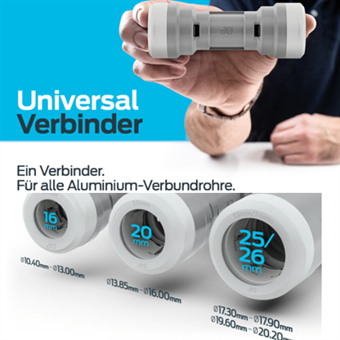 Speedfit Universal Verbinder 