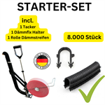 STARTER-SET Tacker + Dämmfix+ 8.000 Nadeln 