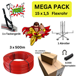 MEGA PACK   15 x 1,5   Flexrohr 