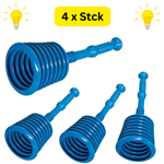 4 x GROße Saugglocke 
