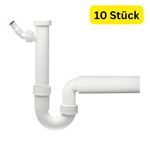 10 x Spülengeruchverschluss 1 1/2" 