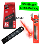50 Stück Power Black - Abbrechklingen 18mm 