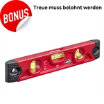 Magnetische Wasserwaage Horizontal, Vertikal +45° 
