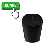 Sonos One SL - Wireless Speaker Black 